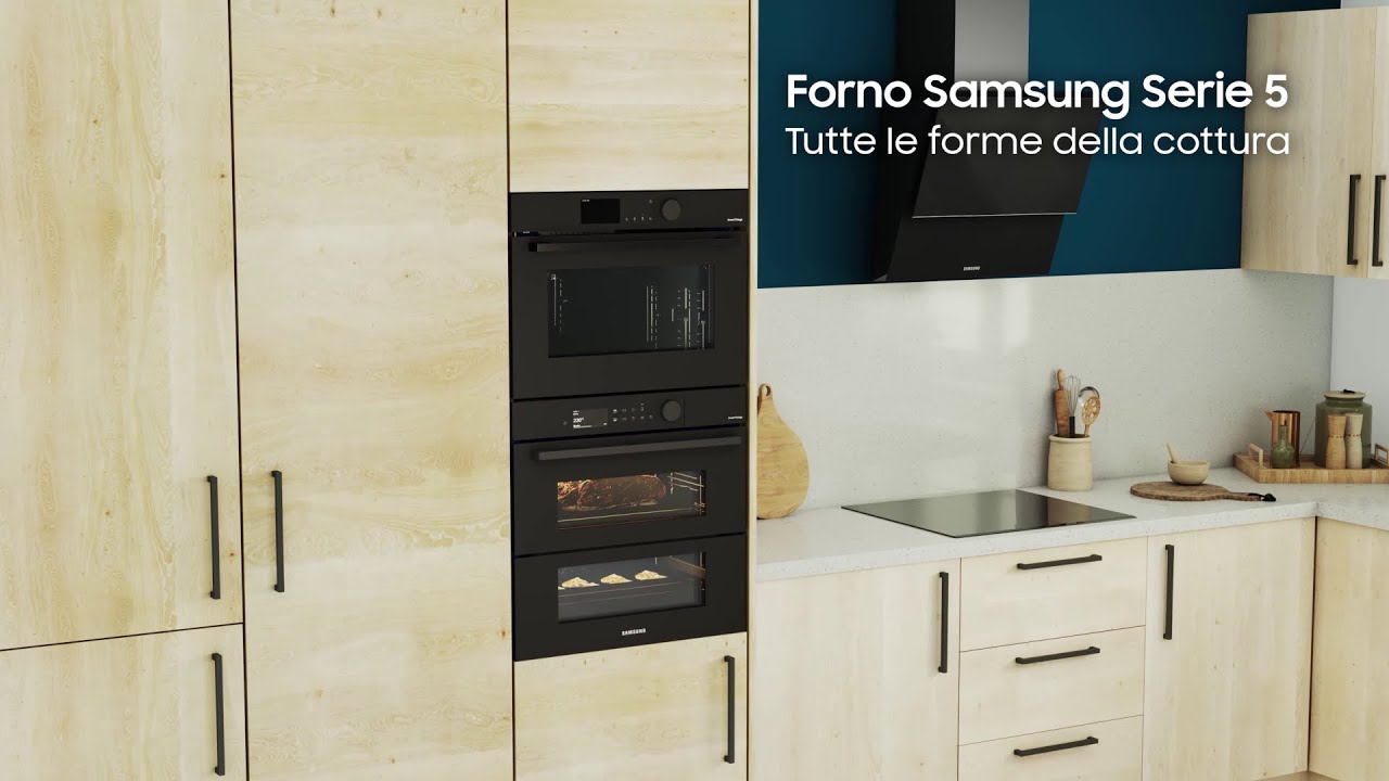 Forno Samsung Dual Cook Flex™ Steam Serie 5 | Tutte le forme della cottura | Samsung