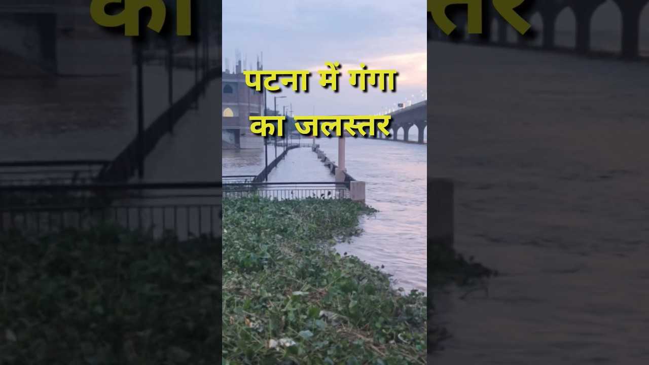 Patna Ganga river flood situation| Bihar flood|#shorts