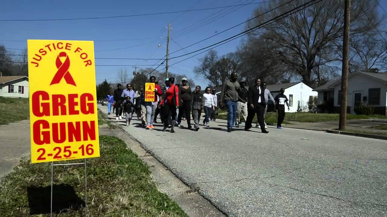 Peaceful Walk for Greg Gunn
