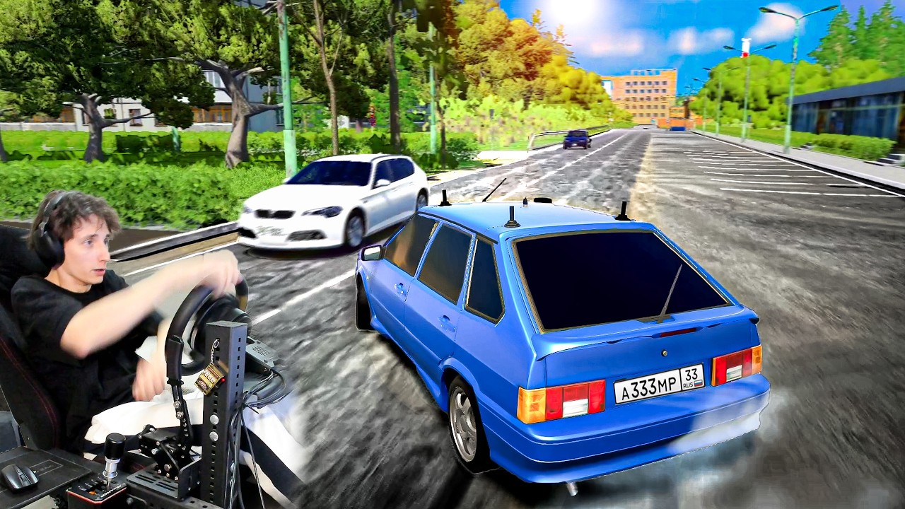 РАБОТАЮ ДОСТАВЩИКОМ на ВАЗ 2114 в BeamNG Drive !