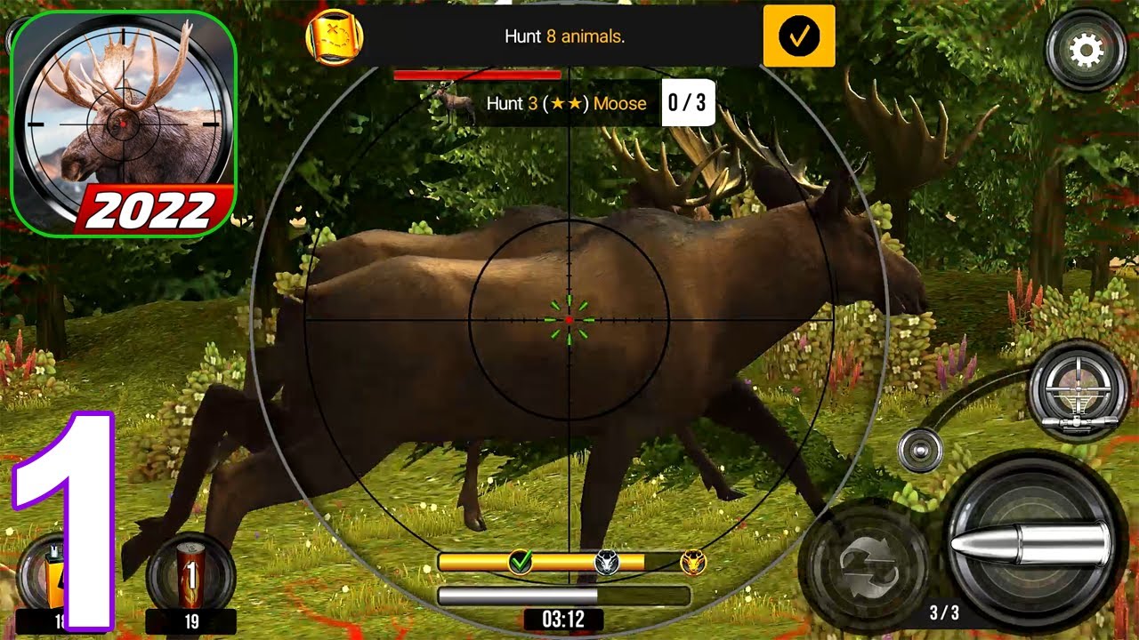 Wild Hunt: Hunting Games 3D - Gameplay Walkthrough - (iOS, Android) Part 1