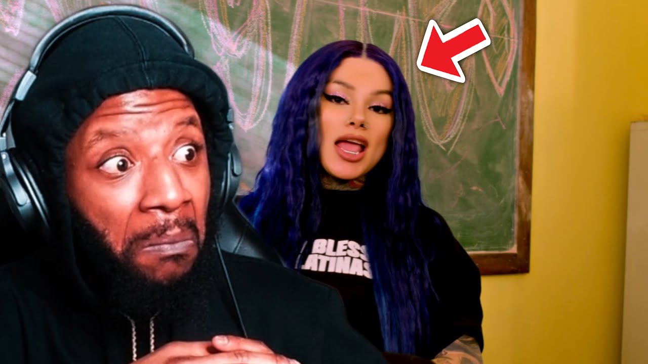О боже, она сошла с ума! Snow Tha Product - Clase De Ingles | Реакция