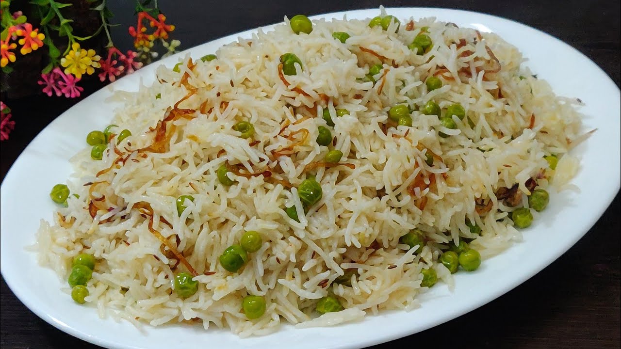 Simple Matar Pulao Recipe ❤️ आपको भी पसंद है मटर पुलाव खाना तो ट्राई करें रेसिपी l Peas Pulao Recipe