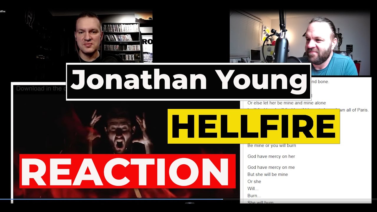 Jonathan Young - Hellfire (Metal cover) REACTION (Patreon request)