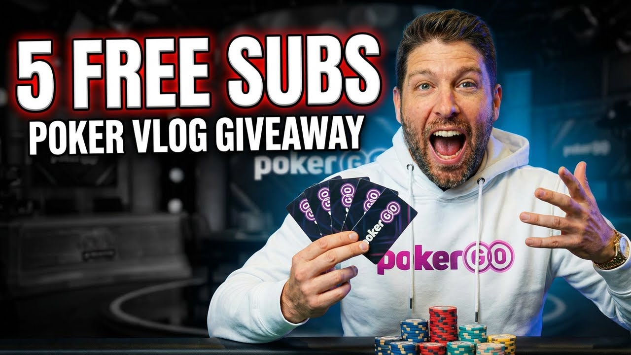 Judge My Play vs Brock Wilson to Win a PokerGO Giveaway!