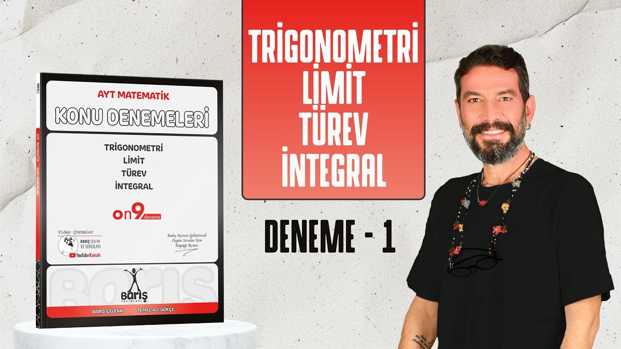 Deneme 1 | Limit, T&uuml;rev, İntegral ve Trigonometri Konu Denemeleri 2026