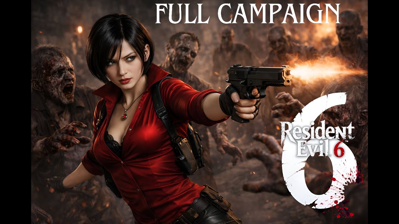 🎮 Resident Evil 6 MOD GRAPHICS 2025 NEW ( ADA WONG Campaign ) FULL 4K