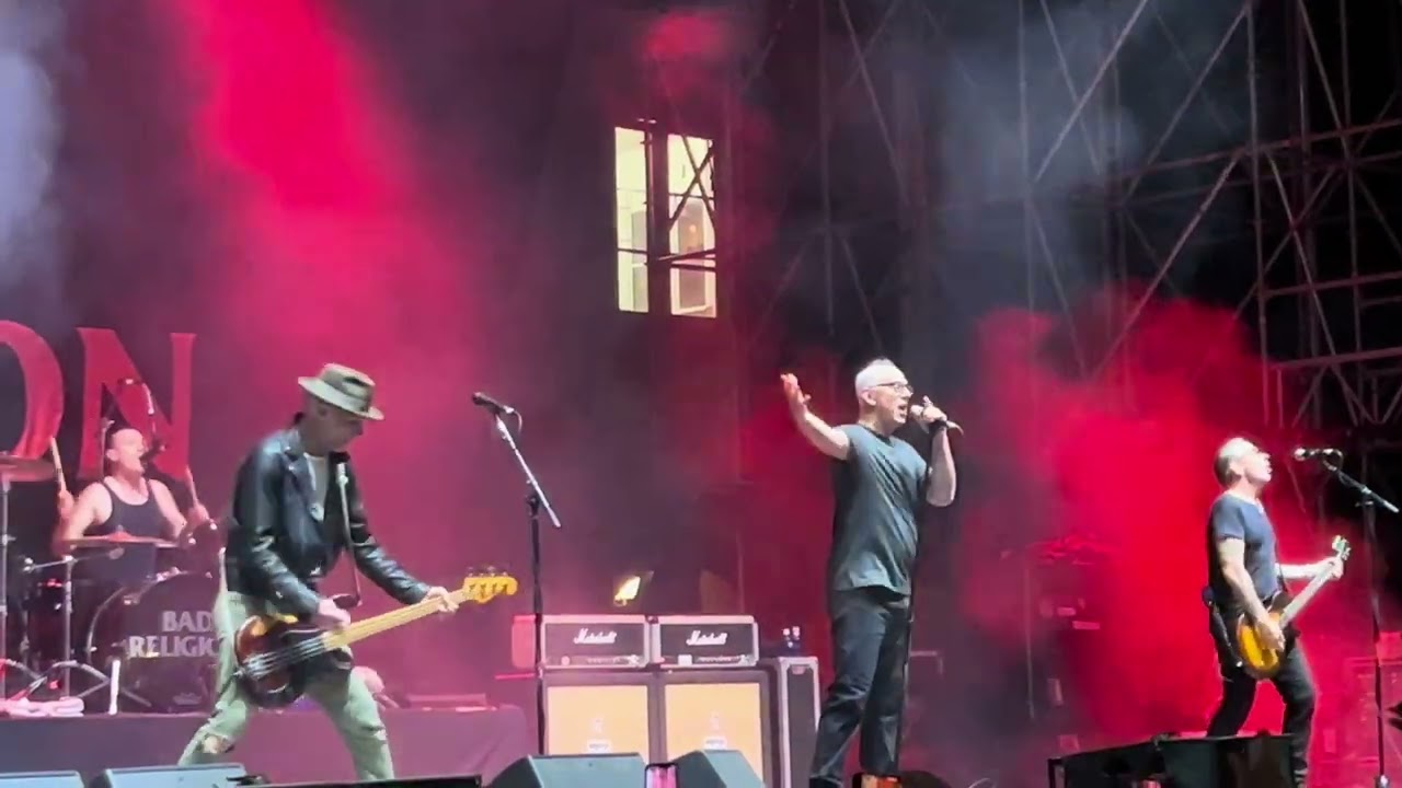 Bad Religion Live Barcelona 17-05-2025 @badreligionband #pobleespanyol