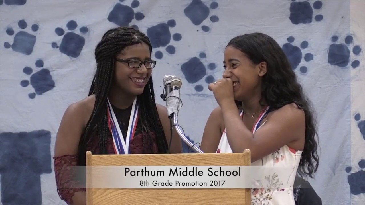 Выпускной класс 8-го класса средней школы Партум, 2017 год.