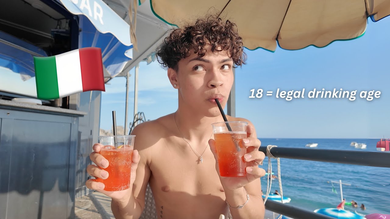 Getting Drunk In Italy Because It's Legal