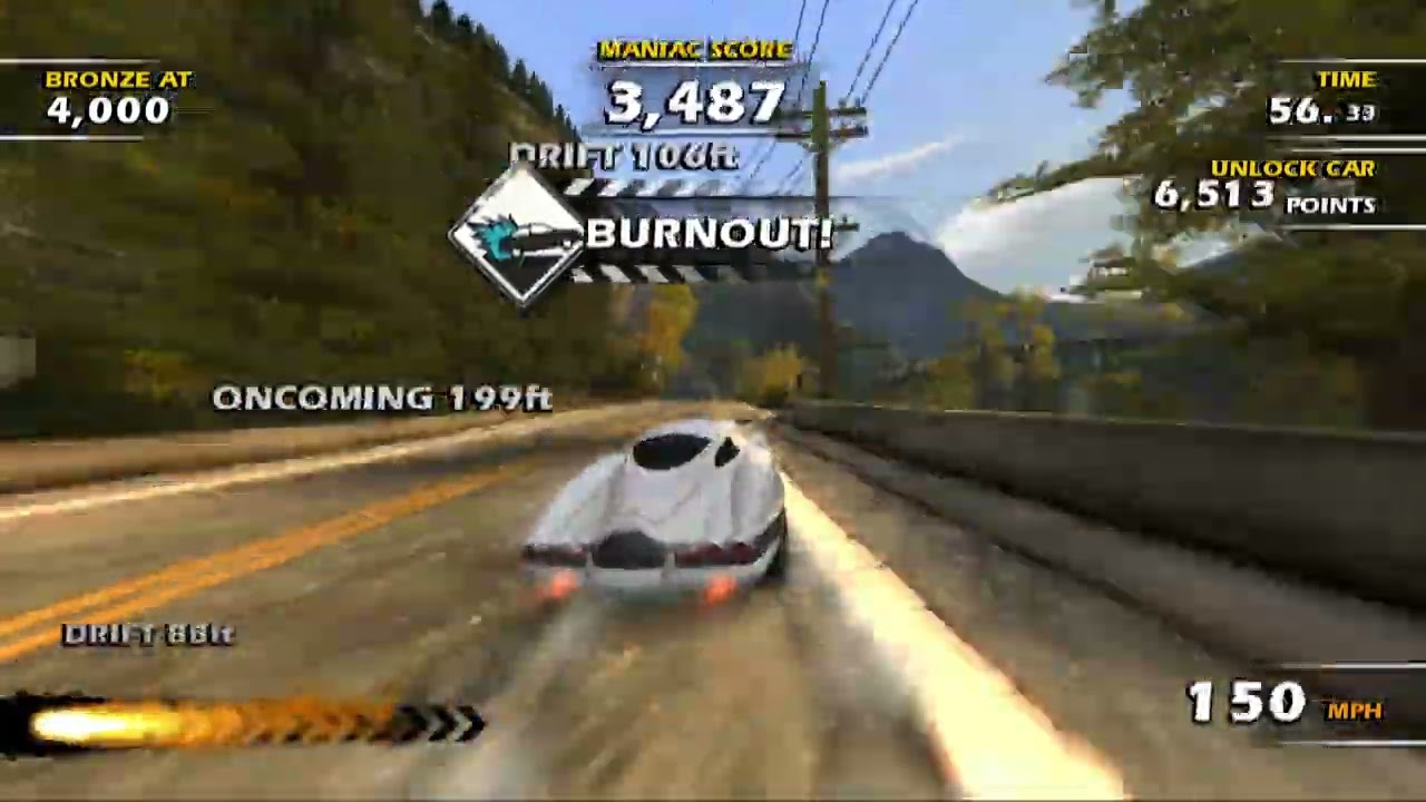 pcsx2 -  Burnout Dominator  -Texture Pack-