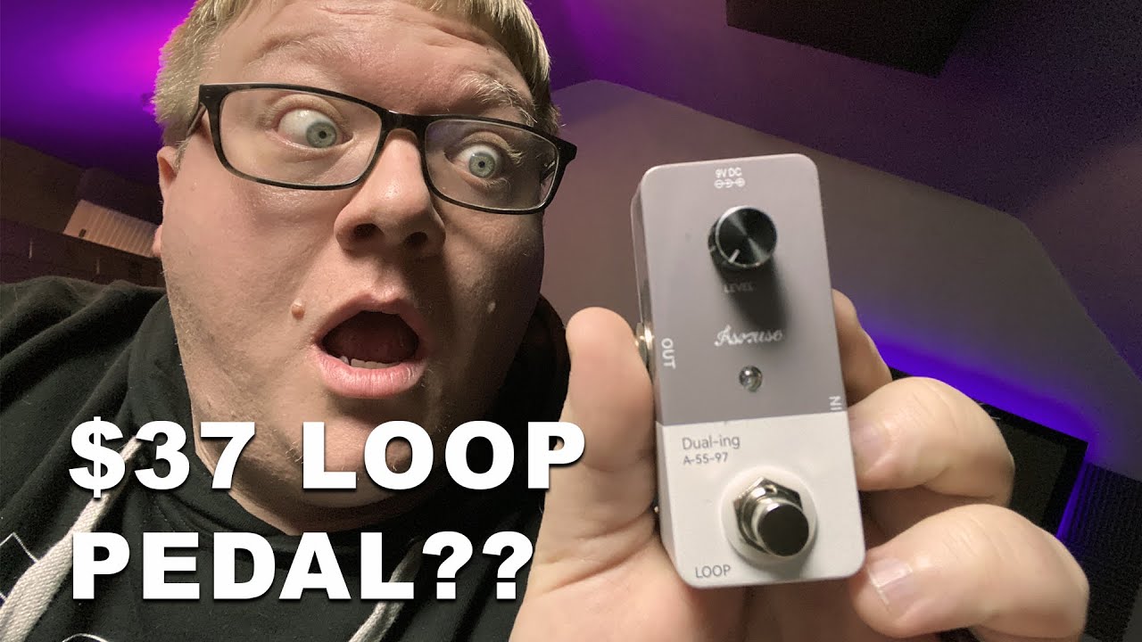 $37 looper from Asmuse?? Can a cheap pedal work well? Kind of, yes!!