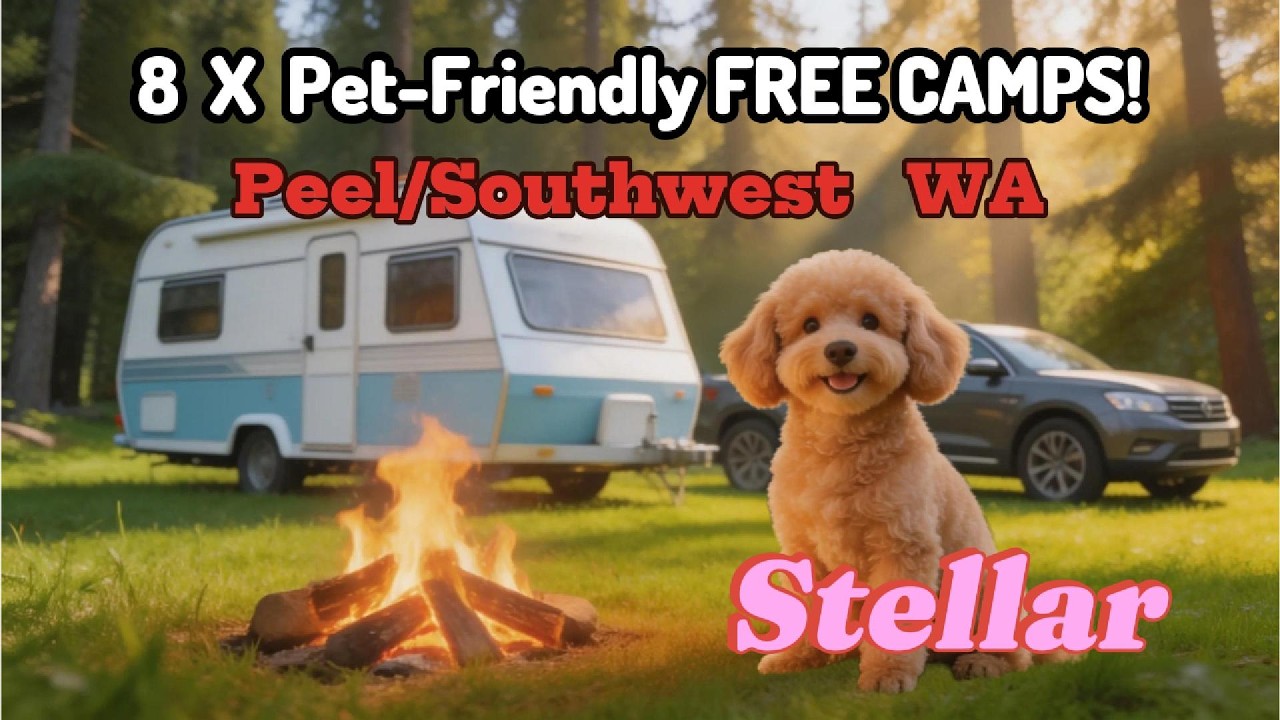 8 Pet Friendly FREE CAMPS. They are great!  Southwest Hwy. Peel/SW WA.