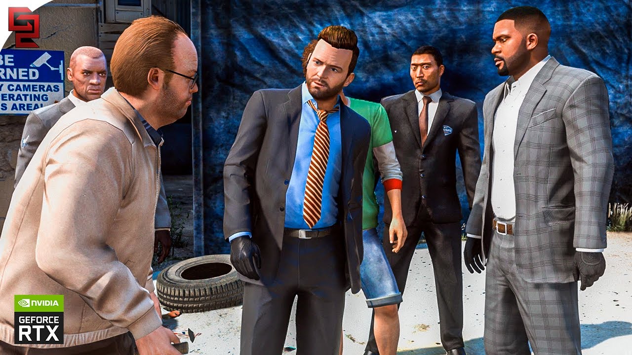 GTA V: 'Jewel Store Job' Mission in 8K! Maxed-Out Gameplay - Ultra Ray Tracing Graphics MOD