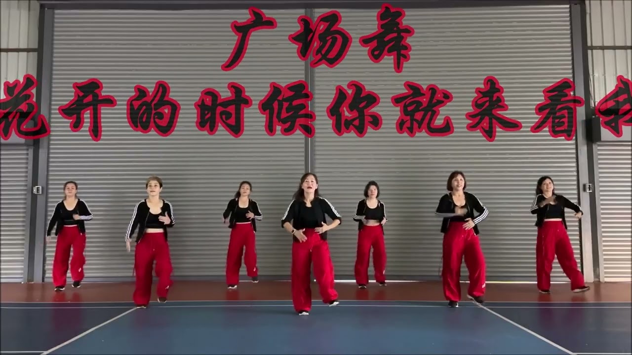 【广场舞 】 🌺花开的时候你就来看我🌺