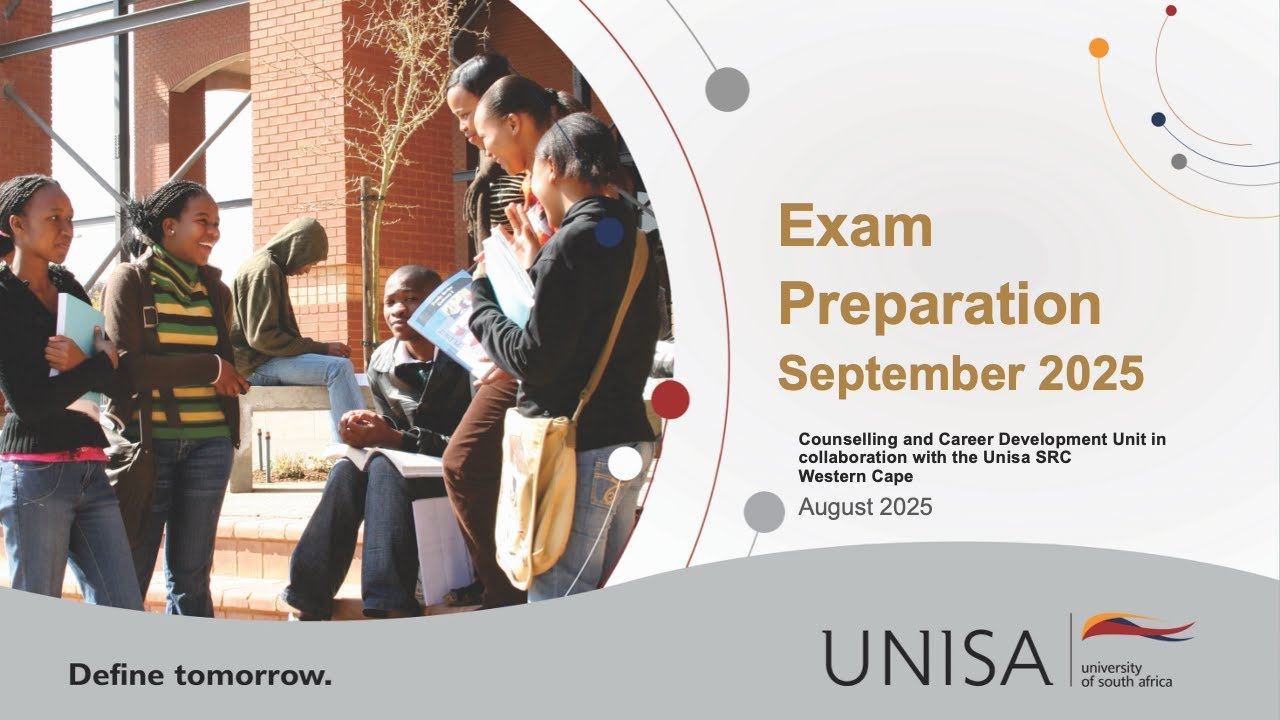 Unisa Counselling and Career Development Exam Preparation September 2025