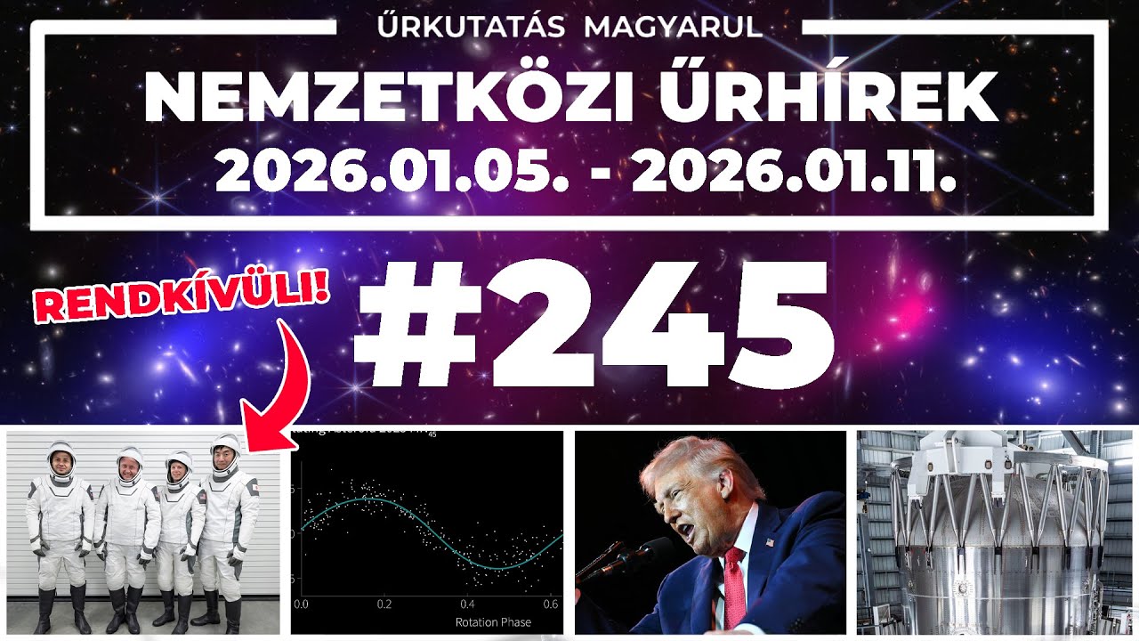 📢 Nemzetk&ouml;zi űrh&iacute;rek | 2026/02 | #245 |  ŰRKUTAT&Aacute;S MAGYARUL