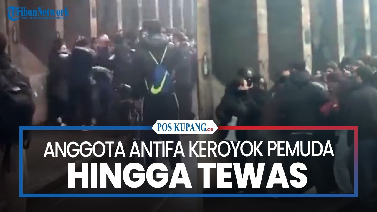 Anggota Antifa di Perancis Keroyok Seorang Pemuda Hingga Tewas