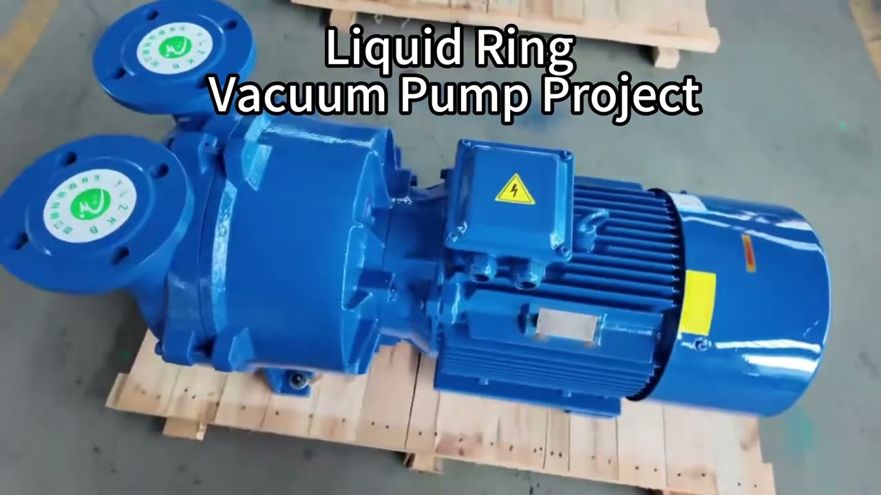 Single Stage Liquid Ring Vacuum Pump