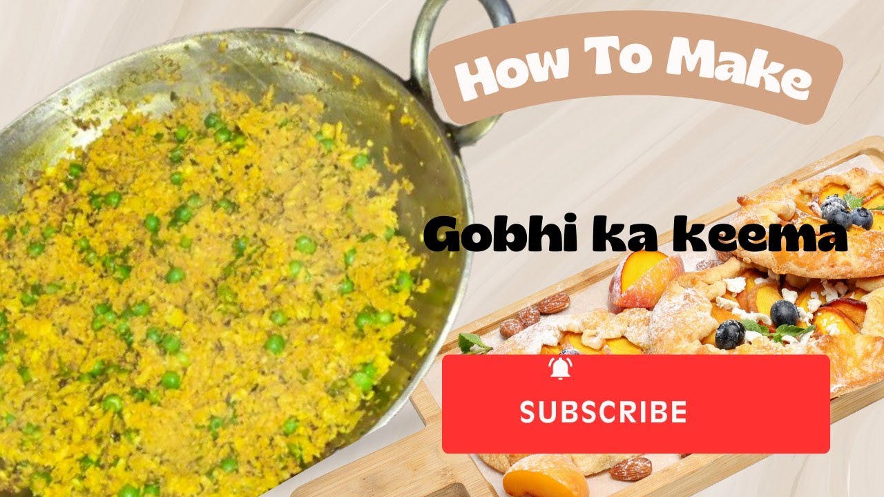 गोभी ka kima न्यू रेसिपी एक बार जरूर ट्राई करें Lunch Box Recipe 😋😋🤤😋😋