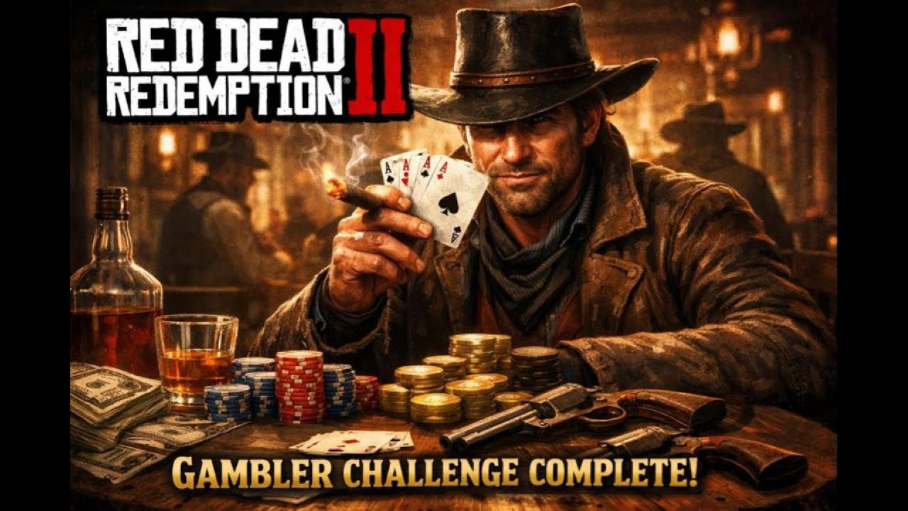 How I Completed the Gambler Challenge – RDR2!