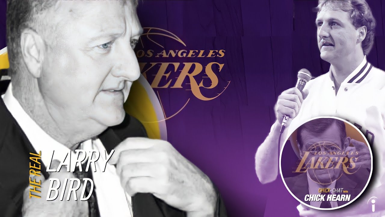 Larry Bird Interview w #Lakers Legendary Voice Chick Hearn