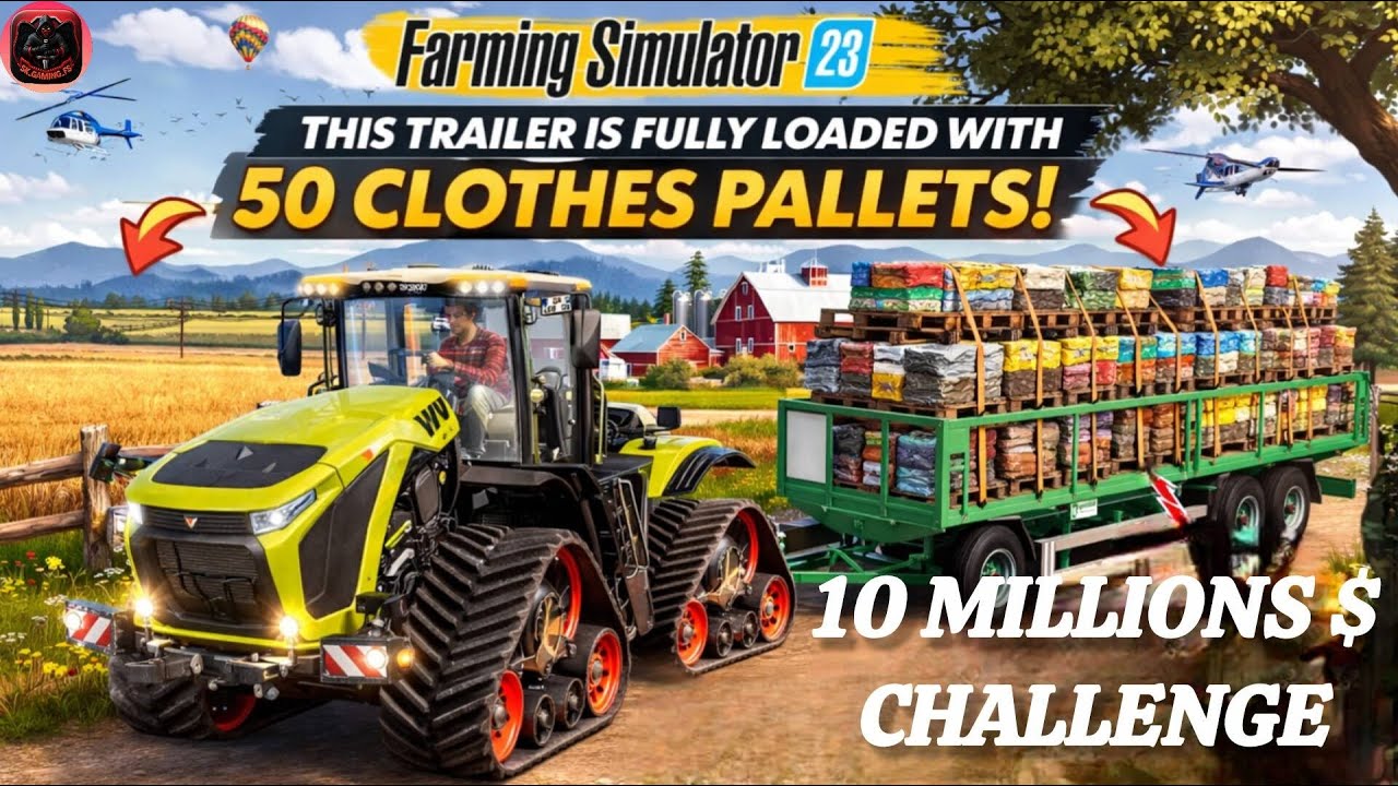 10 MILLION $ Big Challenge | Farming Simulator Mobile 23 |#FarmingSimulator23 |