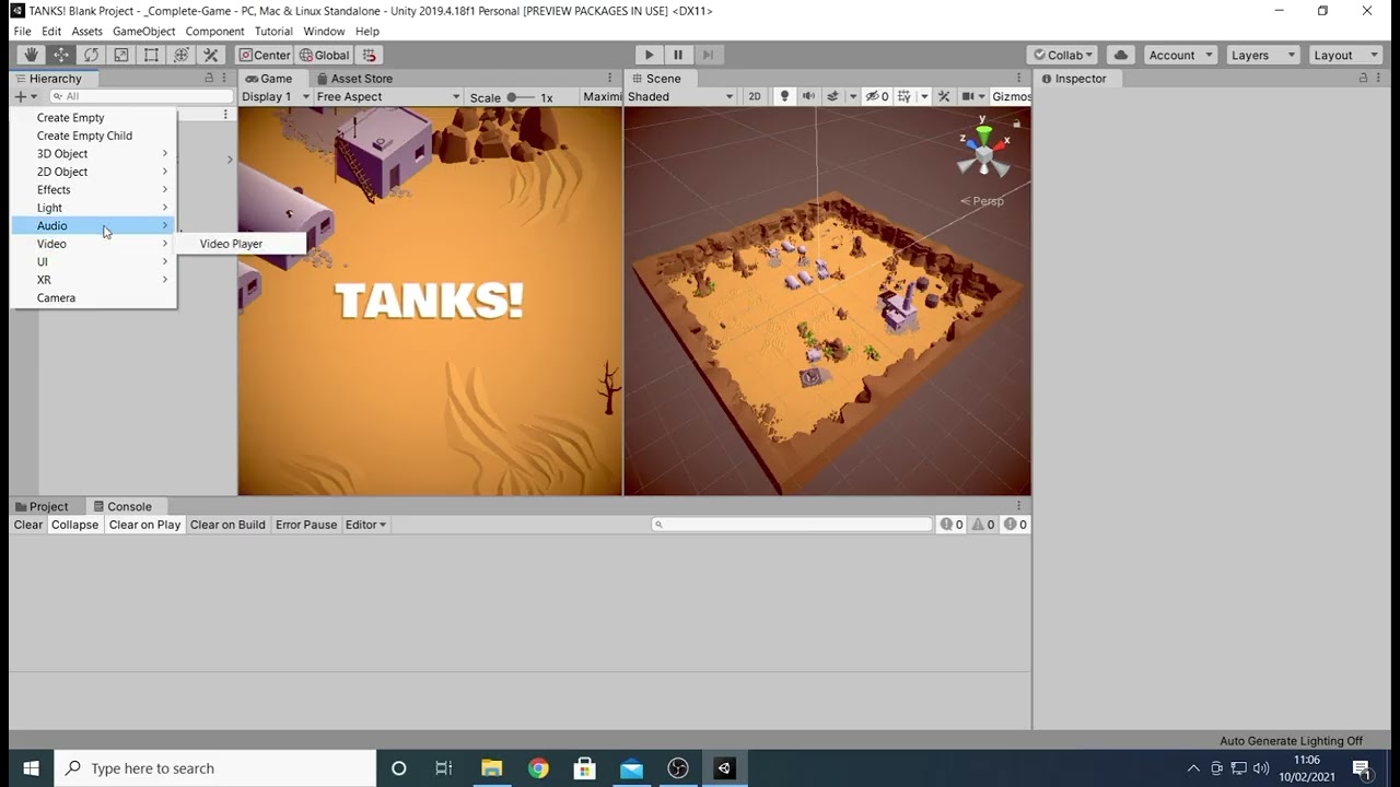 Unity Basic Setup | Module 0 Part 2 | Unity Audio Mastery Course