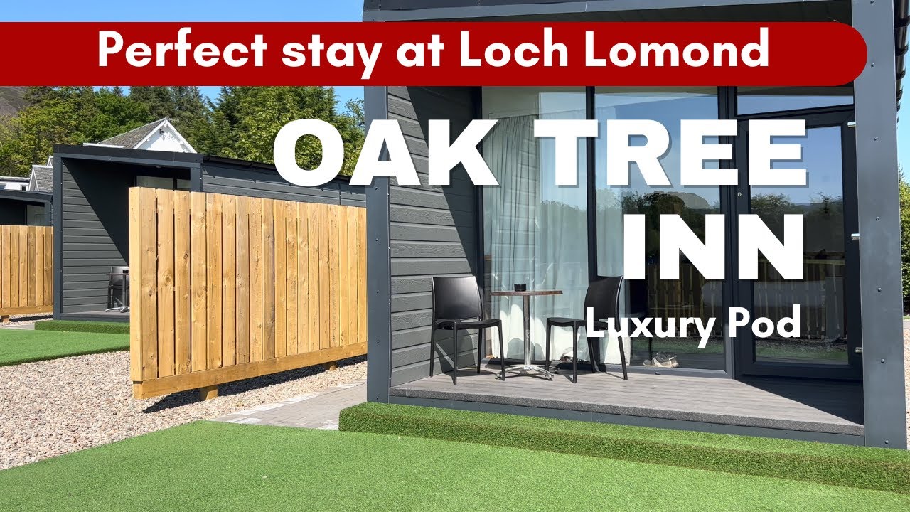 Fabulous stay at Oak Tree Inn Pods - Balmaha, Loch Lomond