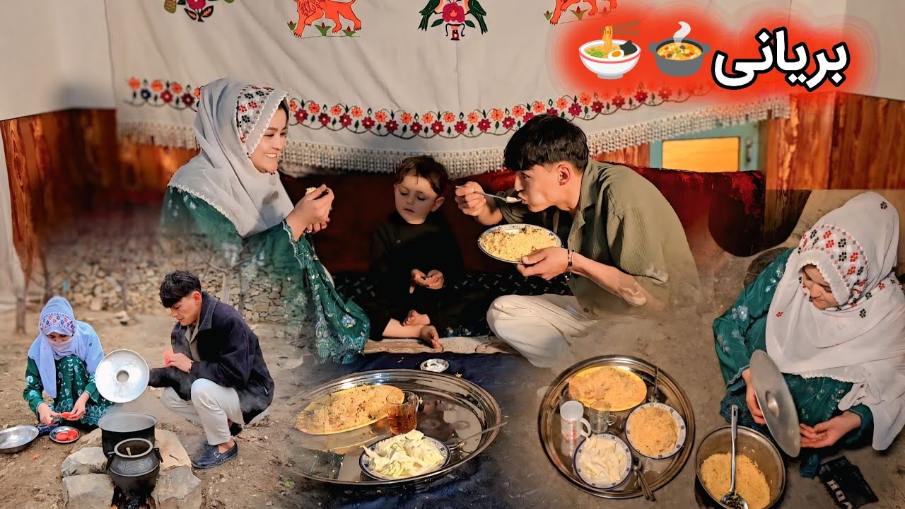 آشپزی امروز ما 😋دست مادر امید درد نکند با این آشپزی
