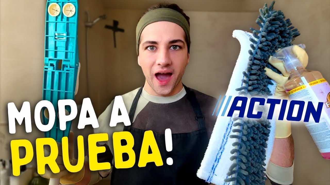 Baño IMPECABLE con ACTION 🧽 Limpieza a fondo