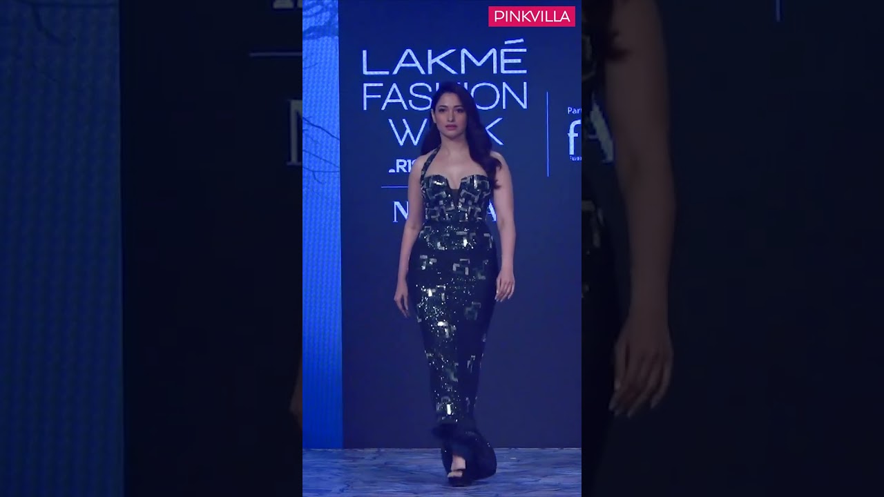 Can&rsquo;t get over #tamannaahbhatia's ramp walk at #lfw #shorts #pinkvilla