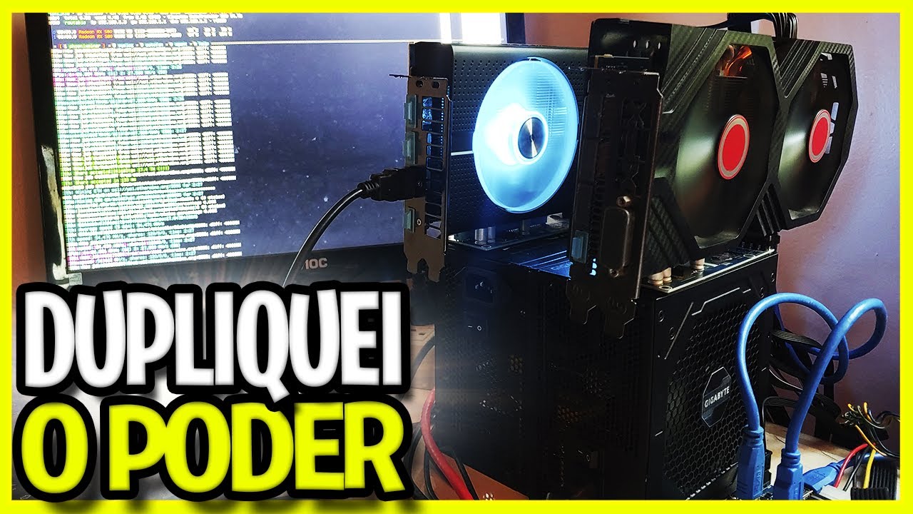 💴 DUPLIQUEI O PODER DE MINHA MINI RIG DE MINERA&Ccedil;&Atilde;O - Quartinho de minera&ccedil;&atilde;o de criptomoedas