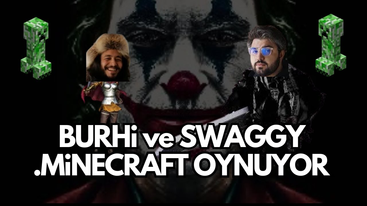 BURHİ VE SWAGGYBARK MİNECRAFT SPEEDRUN YAPIYOR