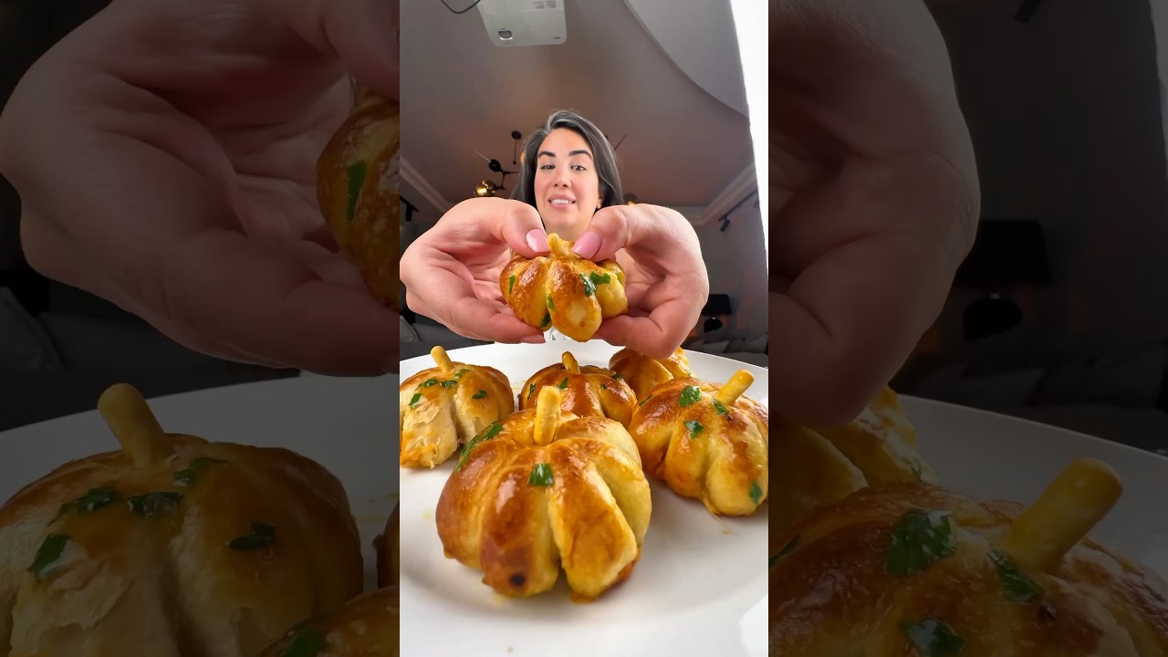 Halloween's BEST Pizza Shaped Pumpkins EVER!  #shorts #halloween #pizza
