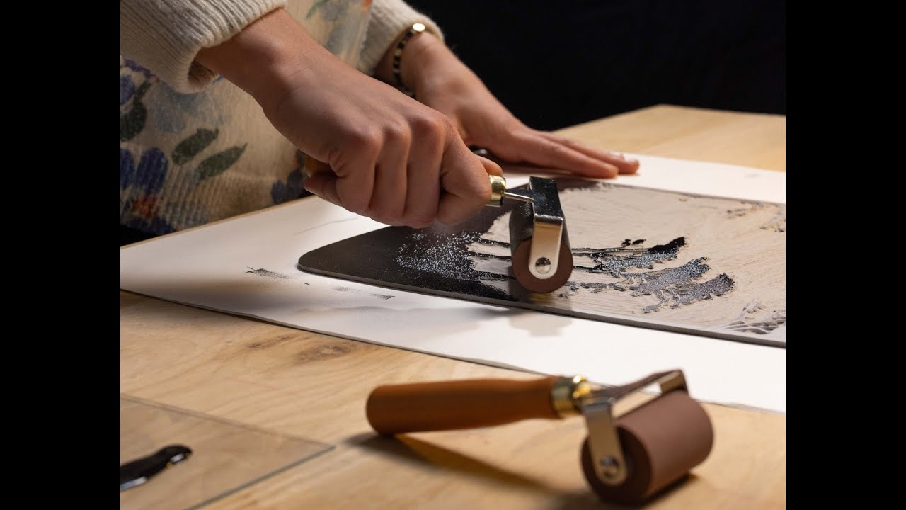 Gamme complète Linogravure : encres, outils, médiums
