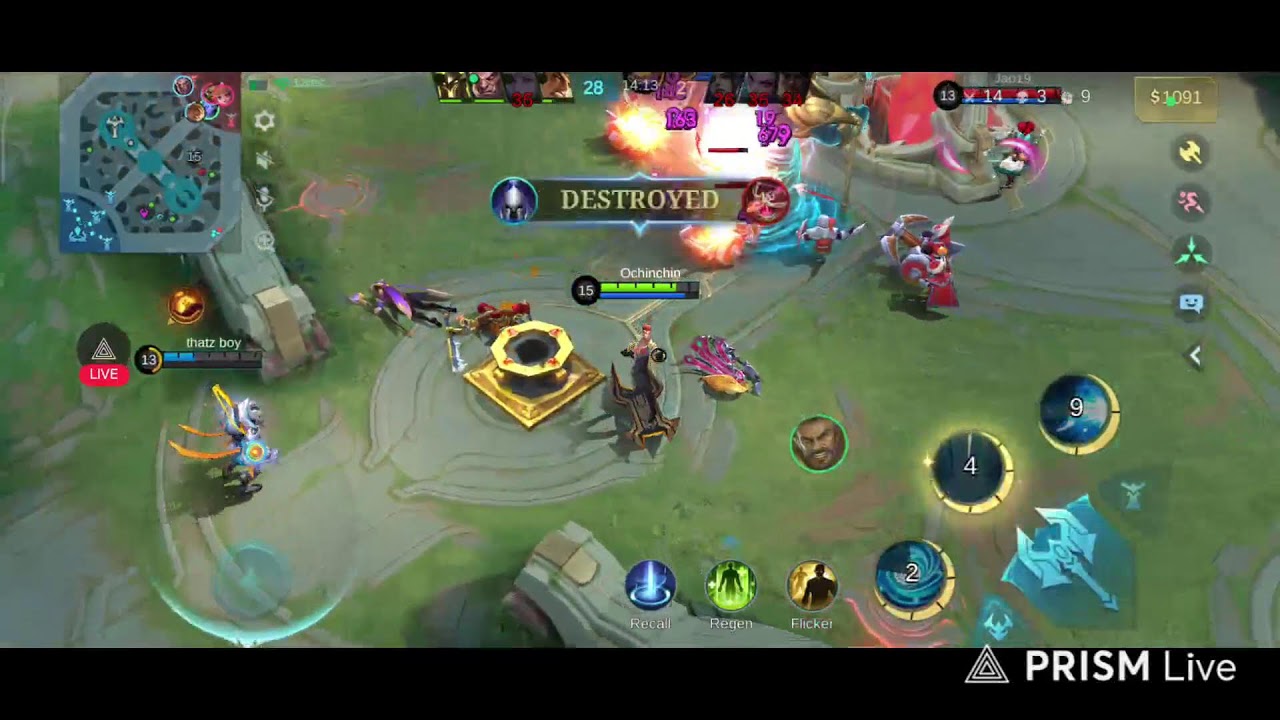 MLBB Ranked | Live streaming of ryceeee