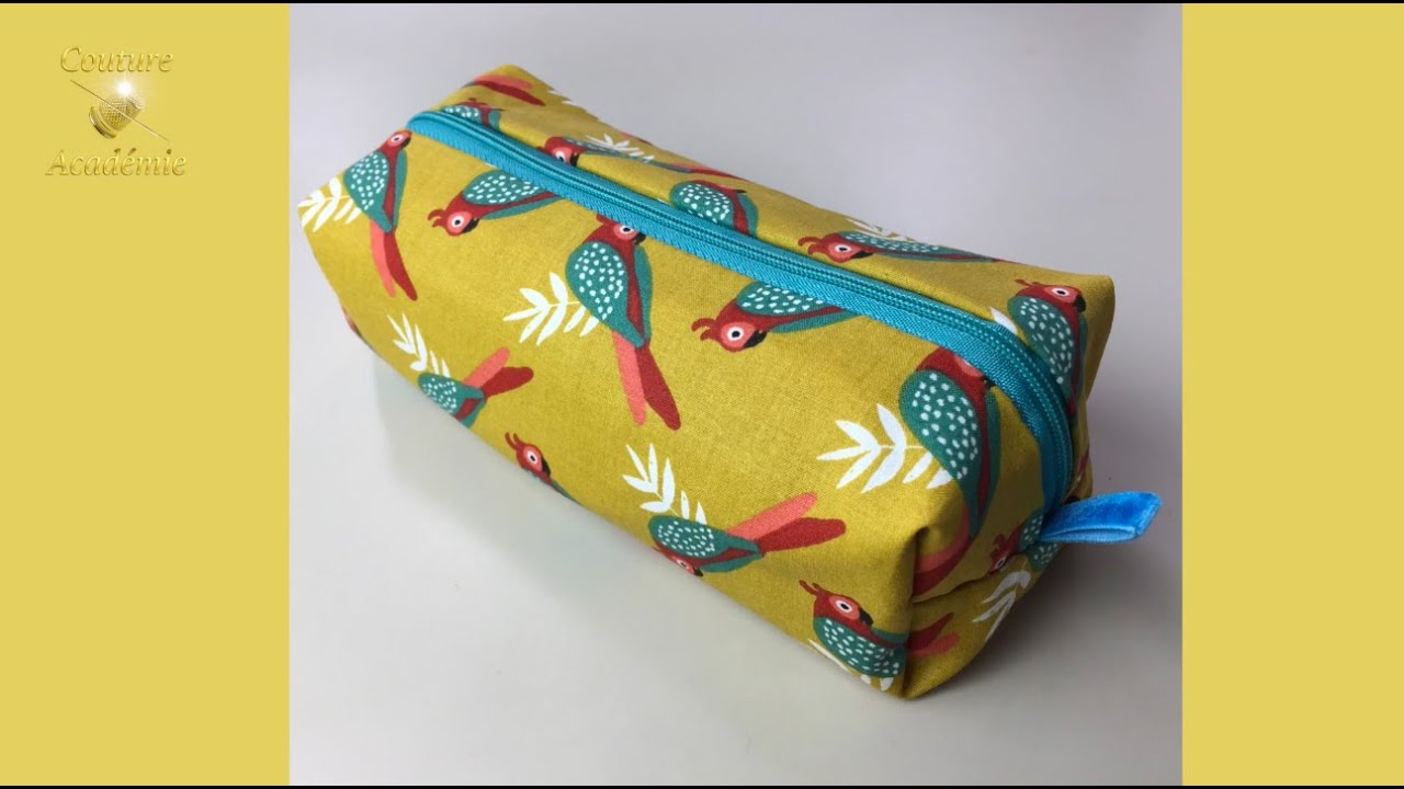 Coudre une trousse 🌺😉facile et rapide