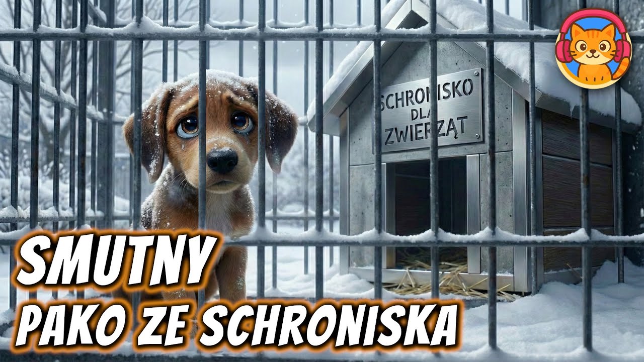 🐶🐾 PAKO - Smutny Piesek Ze Schroniska - Bajka do słuchania na dobranoc - Audiobook na dobranoc🎧
