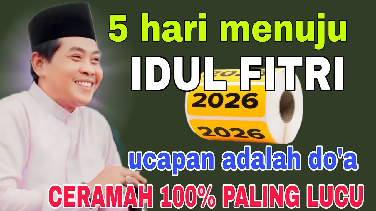 5 hari menuju hari raya idul fitri | kh anwar zahid terbaru 2026