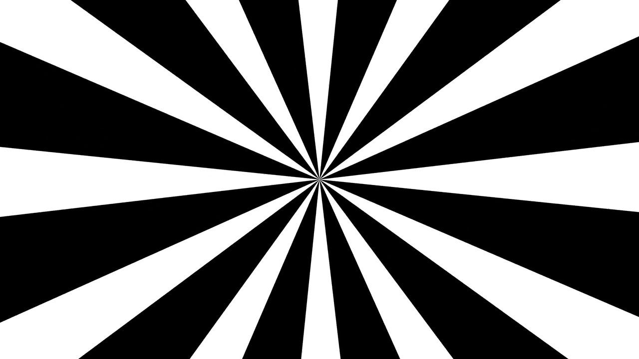 Cartoon Spiral Backgrounds Anime Comic Background | SUN RAYS | Pop Art 4K Background Video | Looped