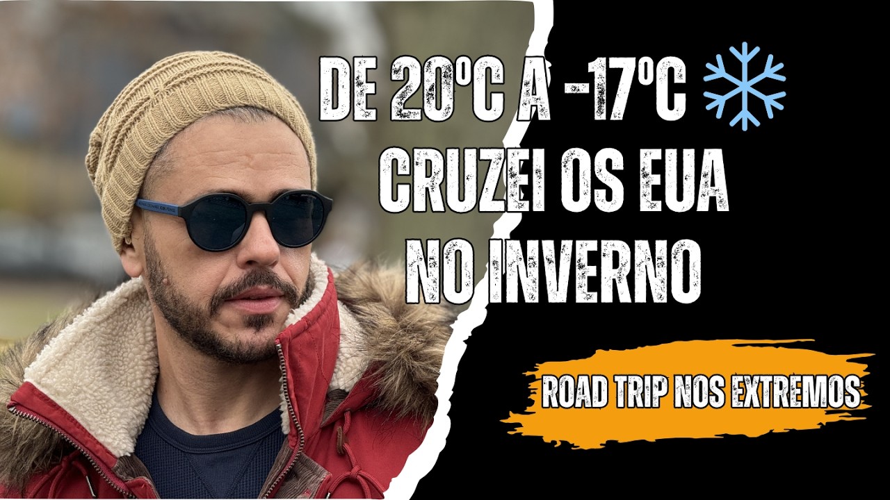 Os desafios de dirigir na Neve, Temperaturas extremas e Paisagens Lindas!