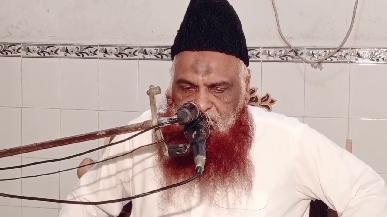 Maulana Qari Mohammed Aslam Farooqi sb: khutba Jumma: Shan E Mustafa Wafa tune Nabi:12-9-2025:
