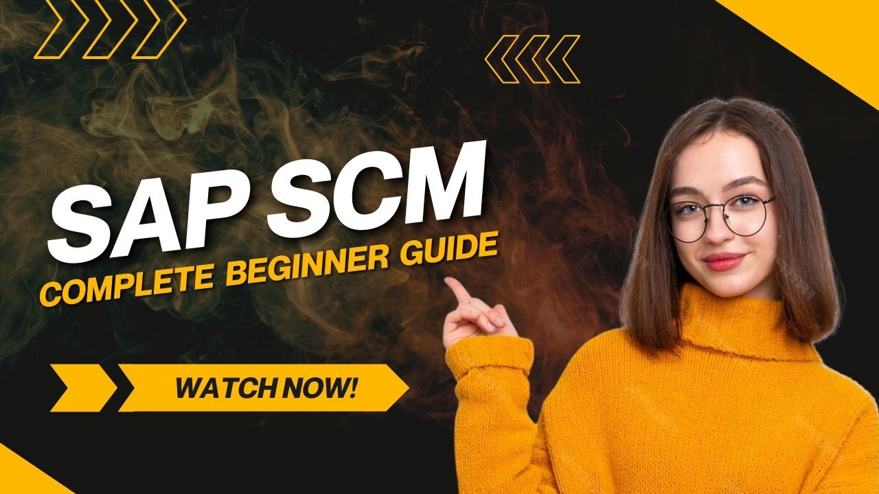 SAP SCM for Beginners | Complete Introduction with Real-World Examples