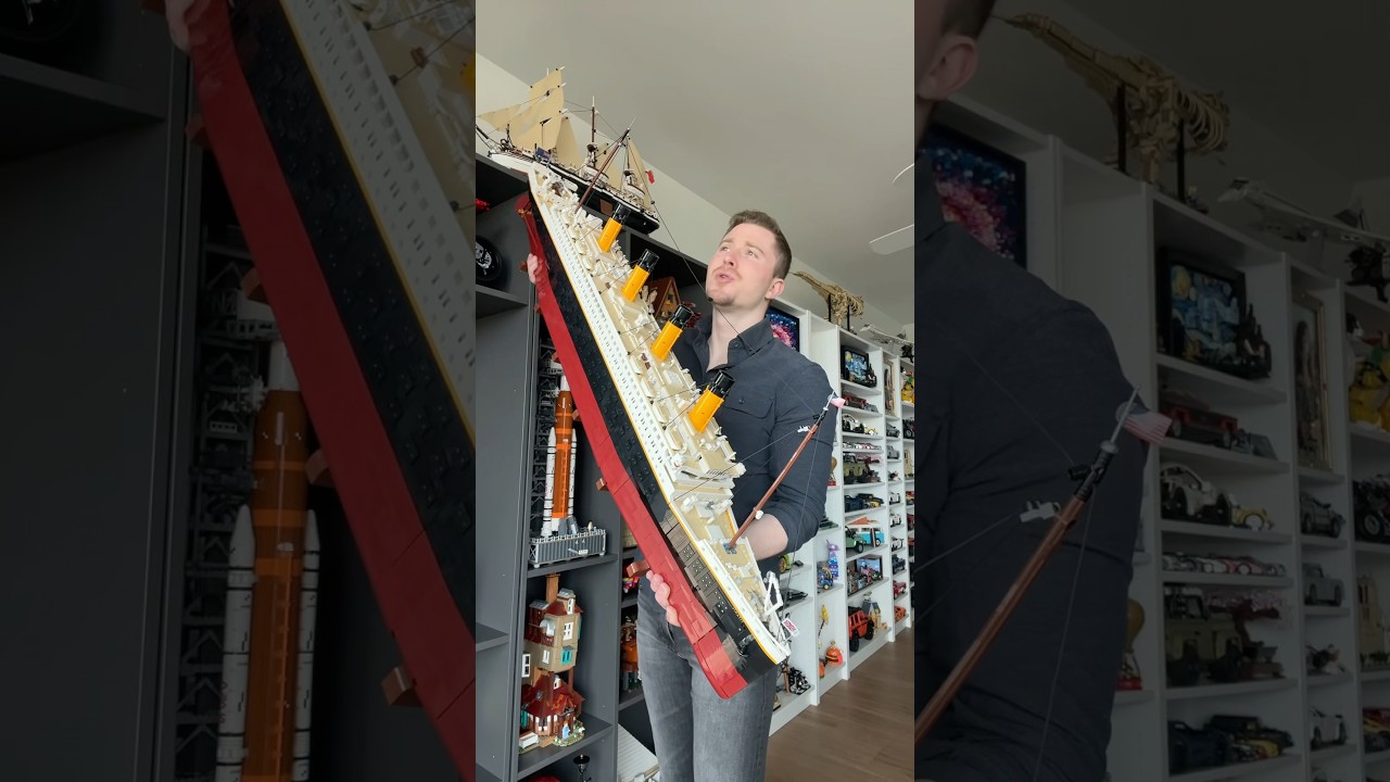 You have to treat your LEGO sets like this. #lego #trend #collection #funny