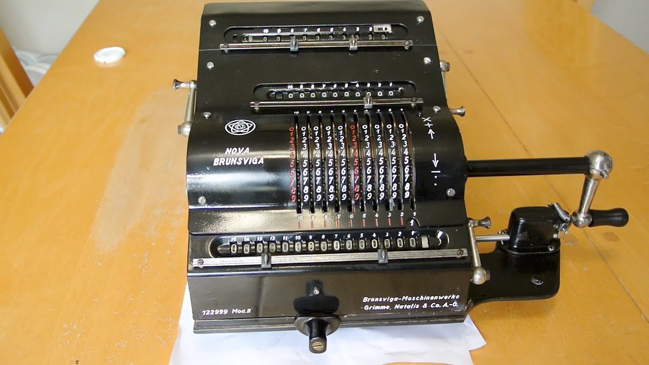 Brunsviga Nova 2 strip down and refurbish