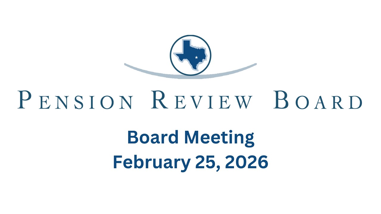 Pension Review Board Meeting February 25, 2026