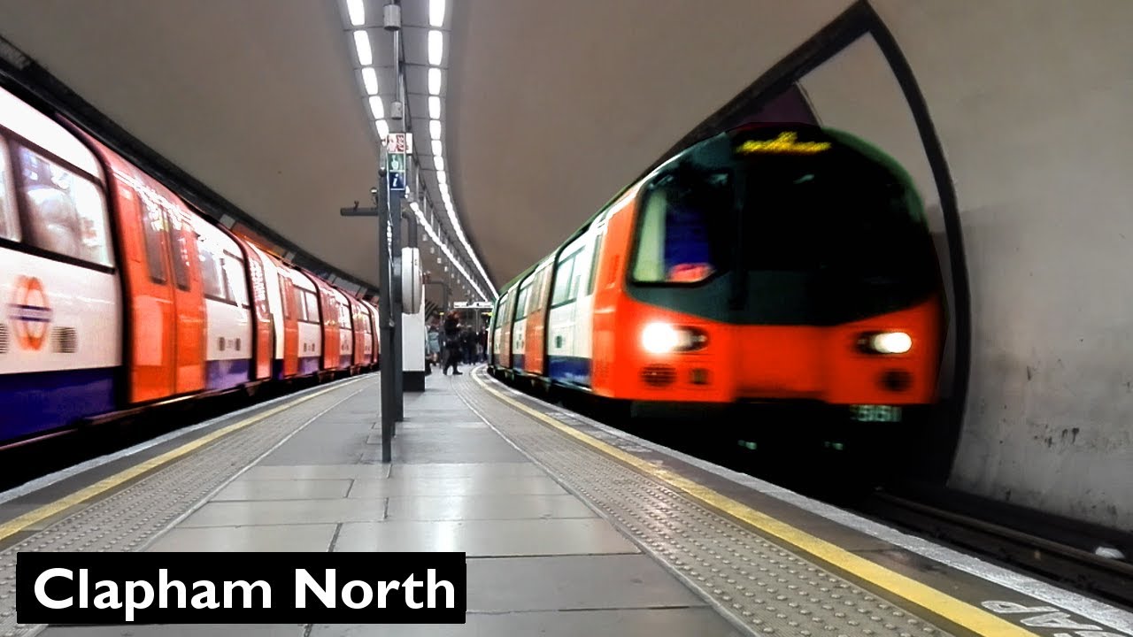 Clapham North | Северная линия : Лондонский метрополитен ( 1995 Tube Stock )