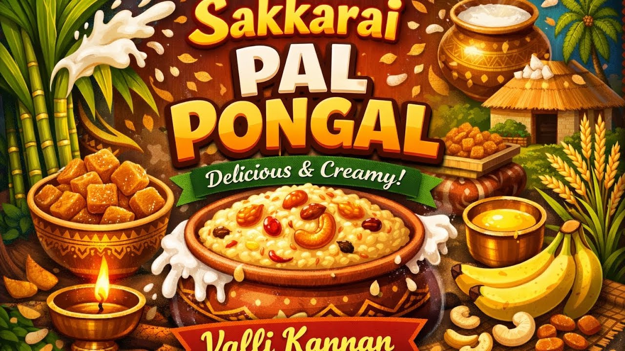 தித்திக்கும் சுவையில் சர்க்கரை பால் பொங்கல் இப்படி செய்யுங்கள்