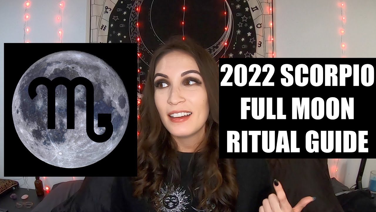 Scorpio Lunar Eclipse Ritual Guide - tips,  yoga, crystals, tarot, glamour